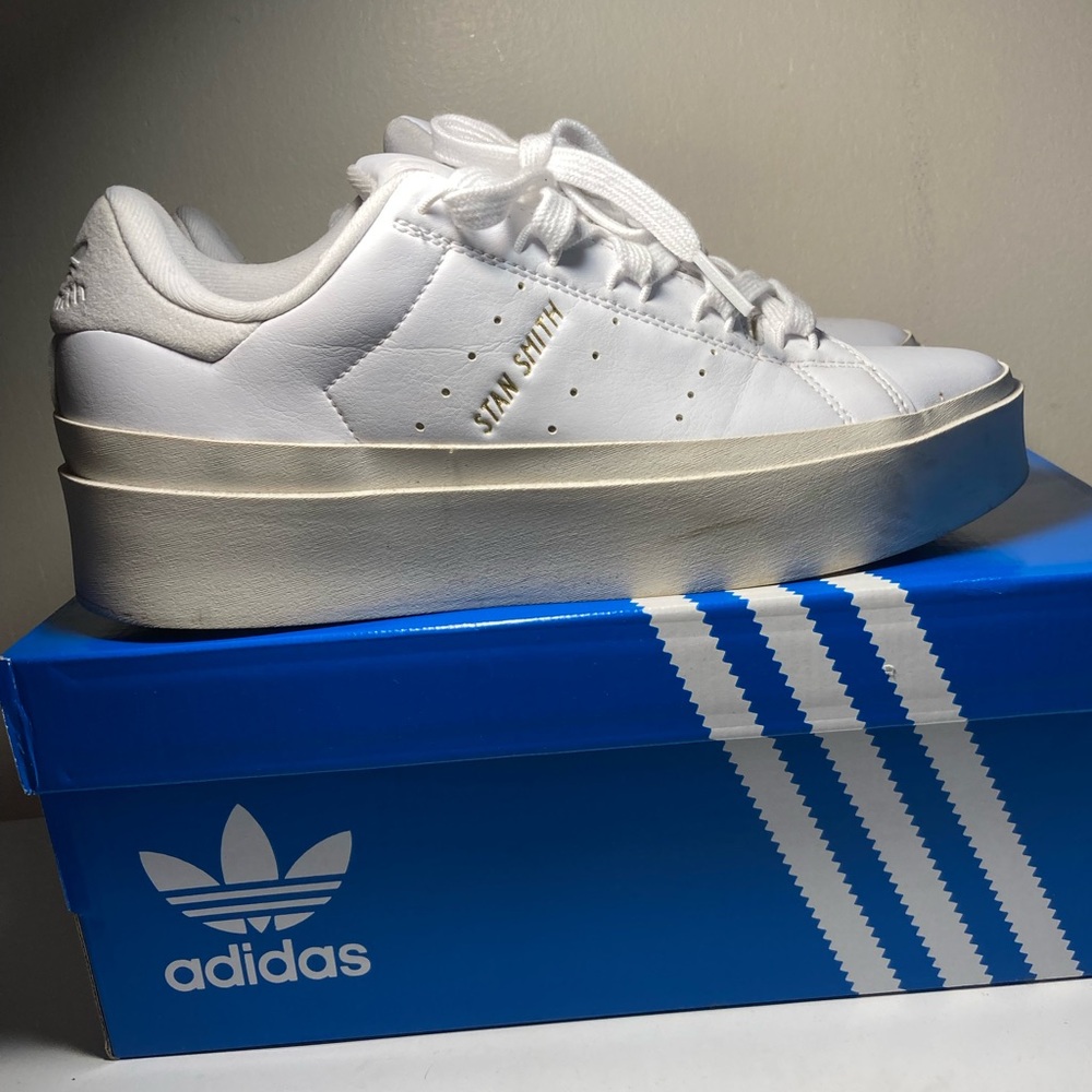 adidas Stan Smith Platform Sneakers White